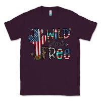 Plum wild and free Classic Tee - CowhideDigitalArt