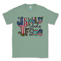 Sage wild and free Classic Tee - CowhideDigitalArt