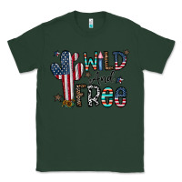 Sports Green wild and free Classic Tee - CowhideDigitalArt