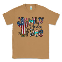 Toasted Coconut wild and free Classic Tee - CowhideDigitalArt