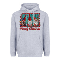Heather Grey merry christmas gnomes Heavyweight Hoodie - BarkalooDesign