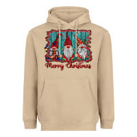 Mushroom merry christmas gnomes Heavyweight Hoodie - BarkalooDesign