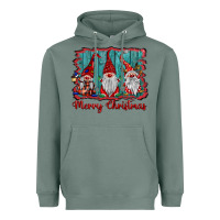 Sage merry christmas gnomes Heavyweight Hoodie - BarkalooDesign