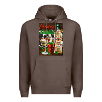 Coffee christmas cocktail martini  air freshener Premium Hoodie - AdoDesignShop