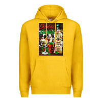 Lemon christmas cocktail martini  air freshener Premium Hoodie - AdoDesignShop