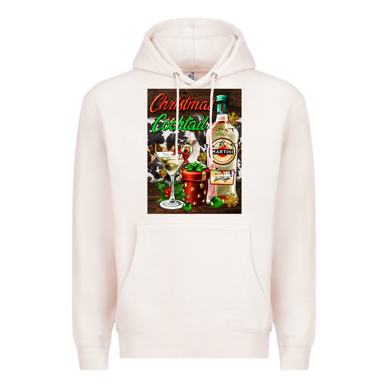 Christmas Cocktail Martini  Air Freshener Premium Hoodie by AdoDesignShop | Teevron