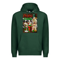Sports Green christmas cocktail martini  air freshener Premium Hoodie - AdoDesignShop