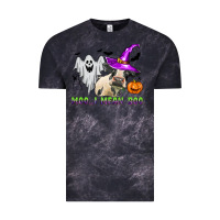 Cloud Black moo i mean boo Vintage Tee - Zillion Design Studio