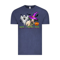 Vintage Denim moo i mean boo Vintage Tee - Zillion Design Studio
