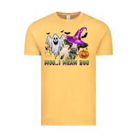 Vintage Mustard moo i mean boo Vintage Tee - Zillion Design Studio