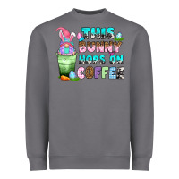 Storm this bunny hops on coffee Heavyweight Sweatshirt - Zillion Design Studio