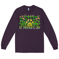 Plum heppy st. patricks day Long Sleeve Tee - RacoonDesign