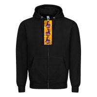 Black halloween gnome pen wrap Zipper Hoodie - BundleAndBundleShop