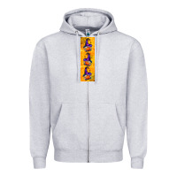 Heather Grey halloween gnome pen wrap Zipper Hoodie - BundleAndBundleShop