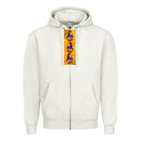 Oatmeal Heather halloween gnome pen wrap Zipper Hoodie - BundleAndBundleShop