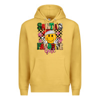 Antique Gold santas favorite girl Premium Hoodie - MaliasSmallBusiness
