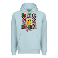 Blue Mist santas favorite girl Premium Hoodie - MaliasSmallBusiness