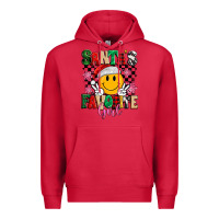 Cardinal santas favorite girl Premium Hoodie - MaliasSmallBusiness