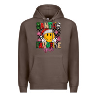Coffee santas favorite girl Premium Hoodie - MaliasSmallBusiness