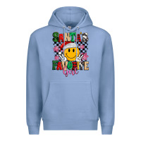 Colony Blue santas favorite girl Premium Hoodie - MaliasSmallBusiness
