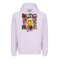 Lilac santas favorite girl Premium Hoodie - MaliasSmallBusiness