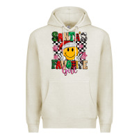 Oatmeal Heather santas favorite girl Premium Hoodie - MaliasSmallBusiness
