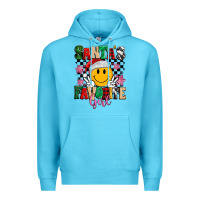 Ocean Blue santas favorite girl Premium Hoodie - MaliasSmallBusiness