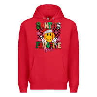 Red santas favorite girl Premium Hoodie - MaliasSmallBusiness