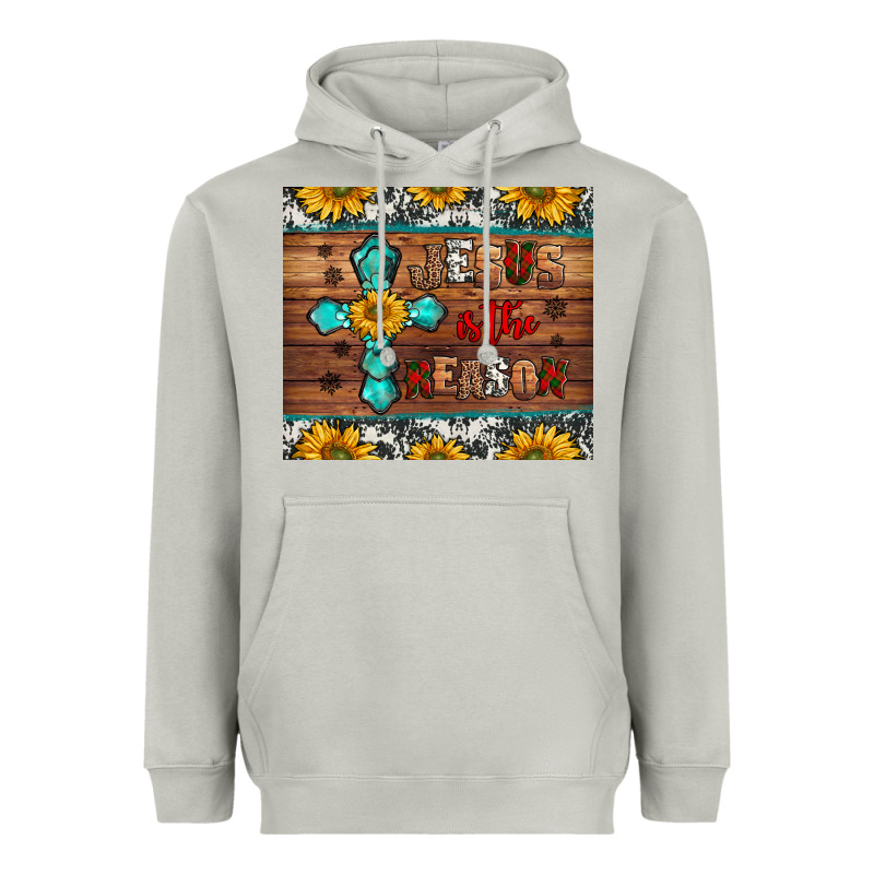 Jesus Is The Reason Christmas Heavyweight Hoodie by Jasminsmagicworld | Teevron