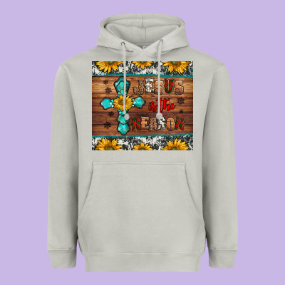 Jesus Is The Reason Christmas Heavyweight Hoodie Designed By Jasminsmagicworld