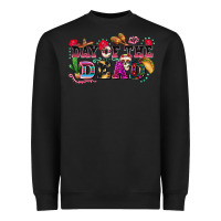 Black day of the dead Heavyweight Sweatshirt - texasbilliewilder