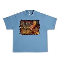 All I Want For Christmas Is A Horse Brown Horse Urban Heavy Tee | Teevron