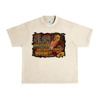 Sandshell all i want for christmas is a horse brown horse Urban Heavy Tee - RanaPortraitStore