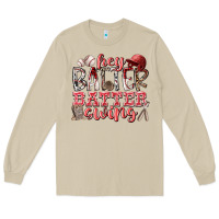 Mushroom hey batter batter swing Long Sleeve Tee - RacoonDesign