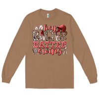 Toasted Coconut hey batter batter swing Long Sleeve Tee - RacoonDesign