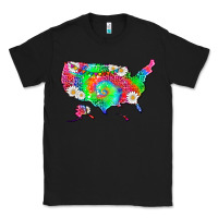 Black lgbtq america map Classic Tee - HRA Design Shop
