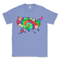 Colony Blue lgbtq america map Classic Tee - HRA Design Shop