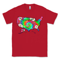 Red lgbtq america map Classic Tee - HRA Design Shop
