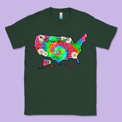 Lgbtq America Map Classic Tee Designed By Hra Design Shop