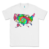 White lgbtq america map Classic Tee - HRA Design Shop