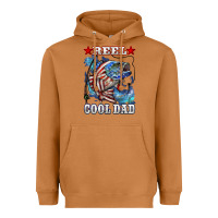 Reel Cool Dad Bass Heavyweight Hoodie | Teevron