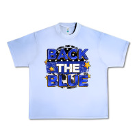 Grape Ice back the blue Urban Heavy Tee - Zillion Design Studio