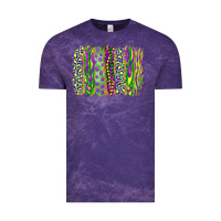 Cloud Purple mardi gras brush stroke Vintage Tee - RanaPortraitStore
