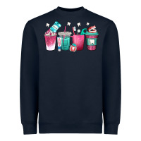 Navy dentist coffee cups Heavyweight Sweatshirt - texasbilliewilder