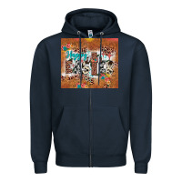 Navy happy easter cross Zipper Hoodie - JahusDesignShop