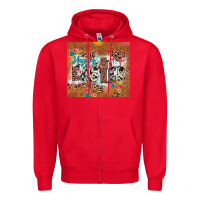 Red happy easter cross Zipper Hoodie - JahusDesignShop
