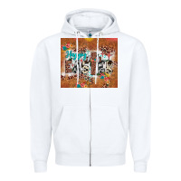 White happy easter cross Zipper Hoodie - JahusDesignShop