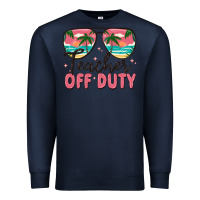 Navy teacher off duty Premium Sweatshirt - MaliasSmallBusiness