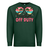 Sports Green teacher off duty Premium Sweatshirt - MaliasSmallBusiness