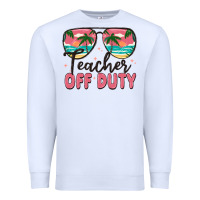 White teacher off duty Premium Sweatshirt - MaliasSmallBusiness